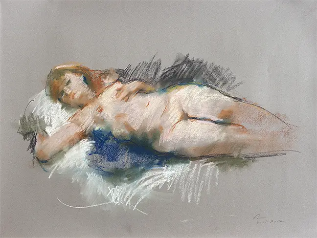 Reclining nude