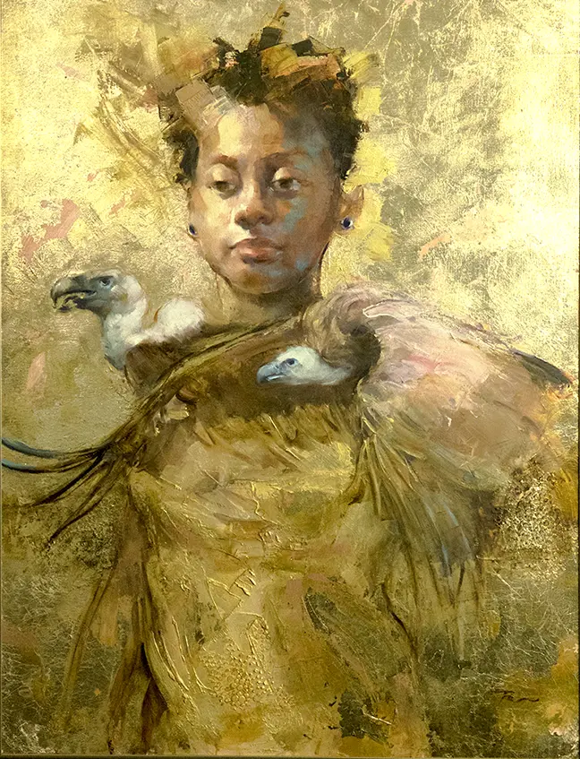Asia in gold
